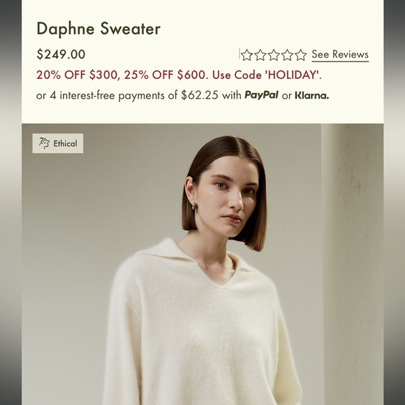 LILYSILK 100% Cashmere Sweater - Picture 8 of 8